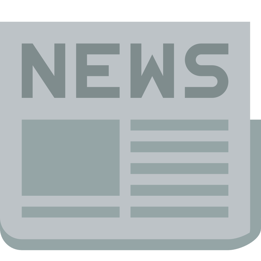 1024x1024 News Icon Small Flat Iconset Paomedia
