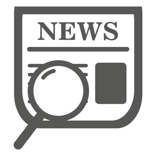 512x512 Newspaper Search Icon