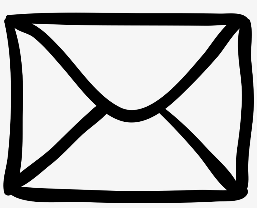 820x663 Email New Envelope Closed Back Hand Drawn Outline Comments