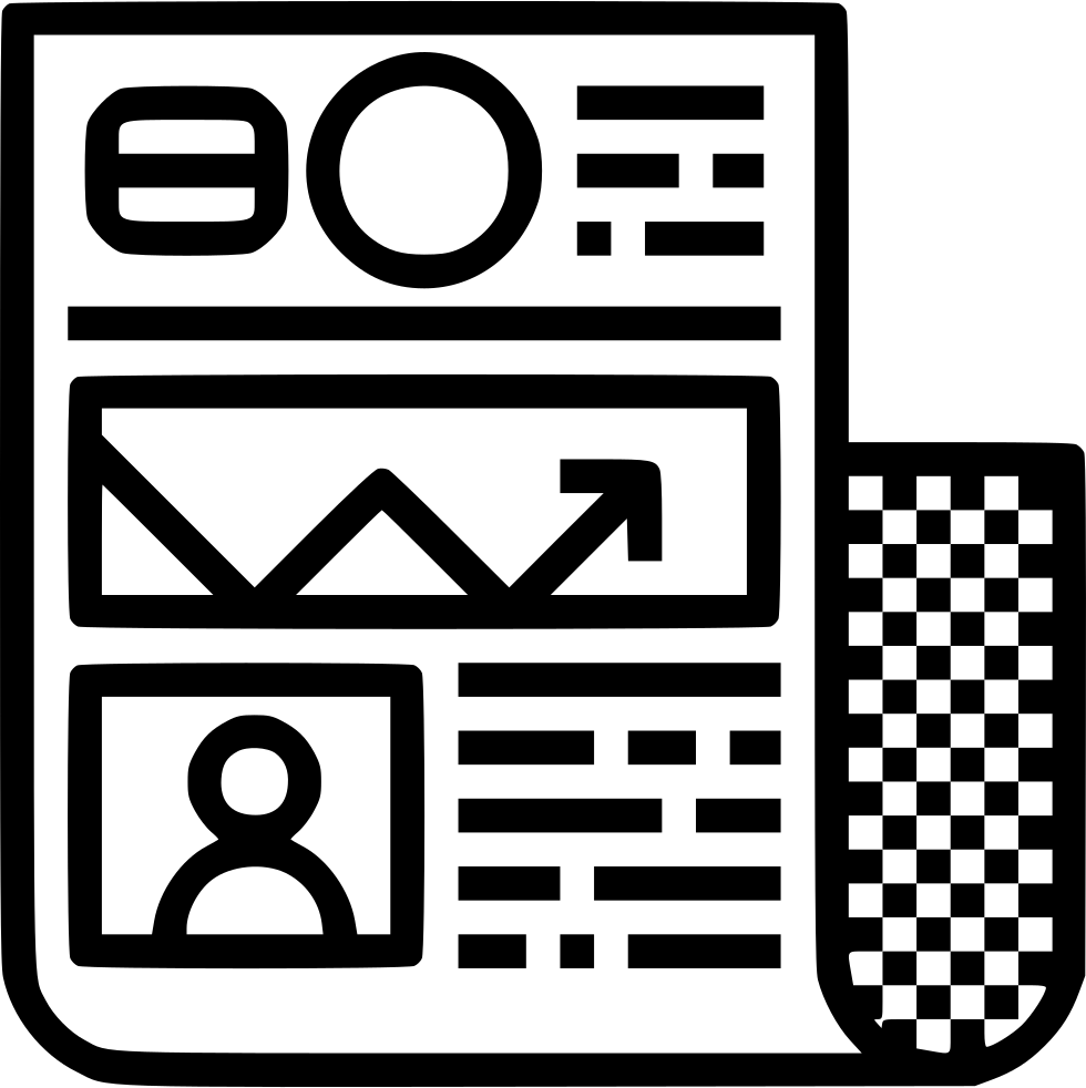 980x982 News Newsletter Information Update Png Icon Free Download