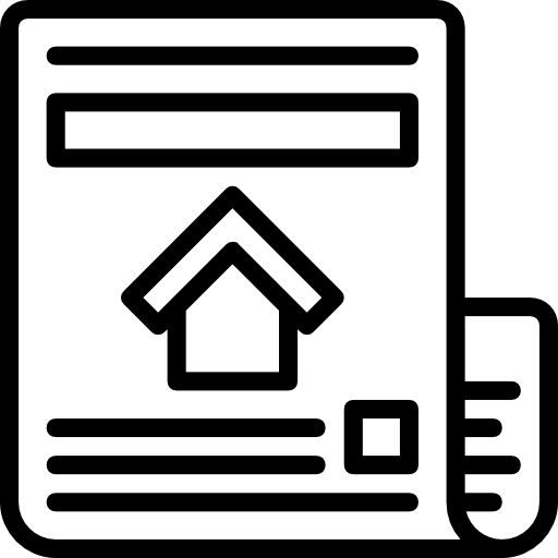 512x512 Newspaper Icon Real Estate Smashicons