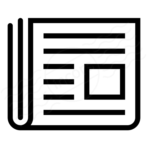 512x512 Iconexperience I Collection Newspaper Icon
