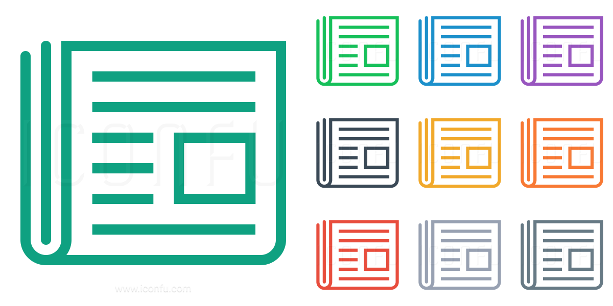 1200x600 Newspaper Icon