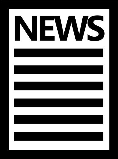 387x521 Simple Newspaper Icons Png