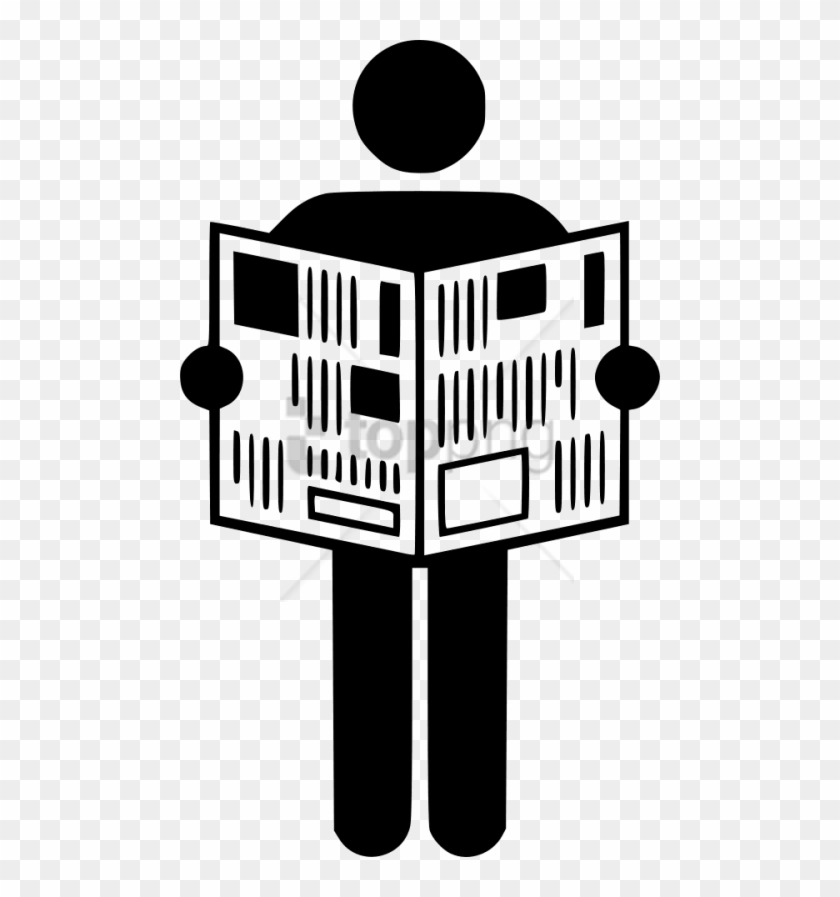 840x897 Free Png Download Man Reading Newspaper Icon Png Images