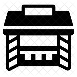 256x256 Newsstand Icon Of Glyph Style