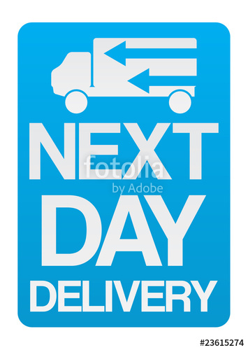 355x500 Next Day Delivery Icon Stock Image And Royalty Free Vector