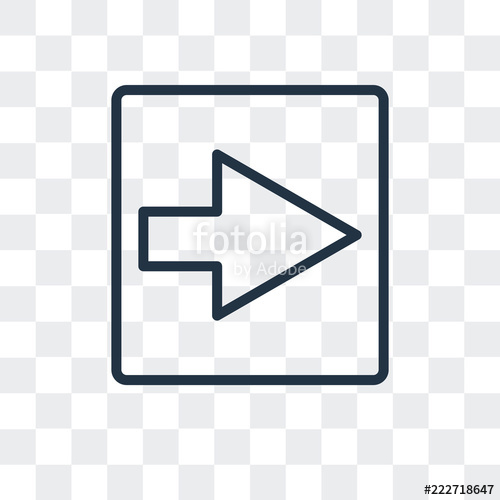Next Icon Isolated On Transparent Background Modern And Editable 500x500 Next Icon Isolated On Transparent Background Modern And Editable