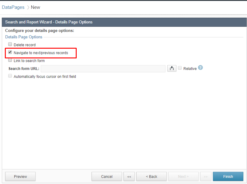 812x605 Proceed To Next Record On Saving Details Page