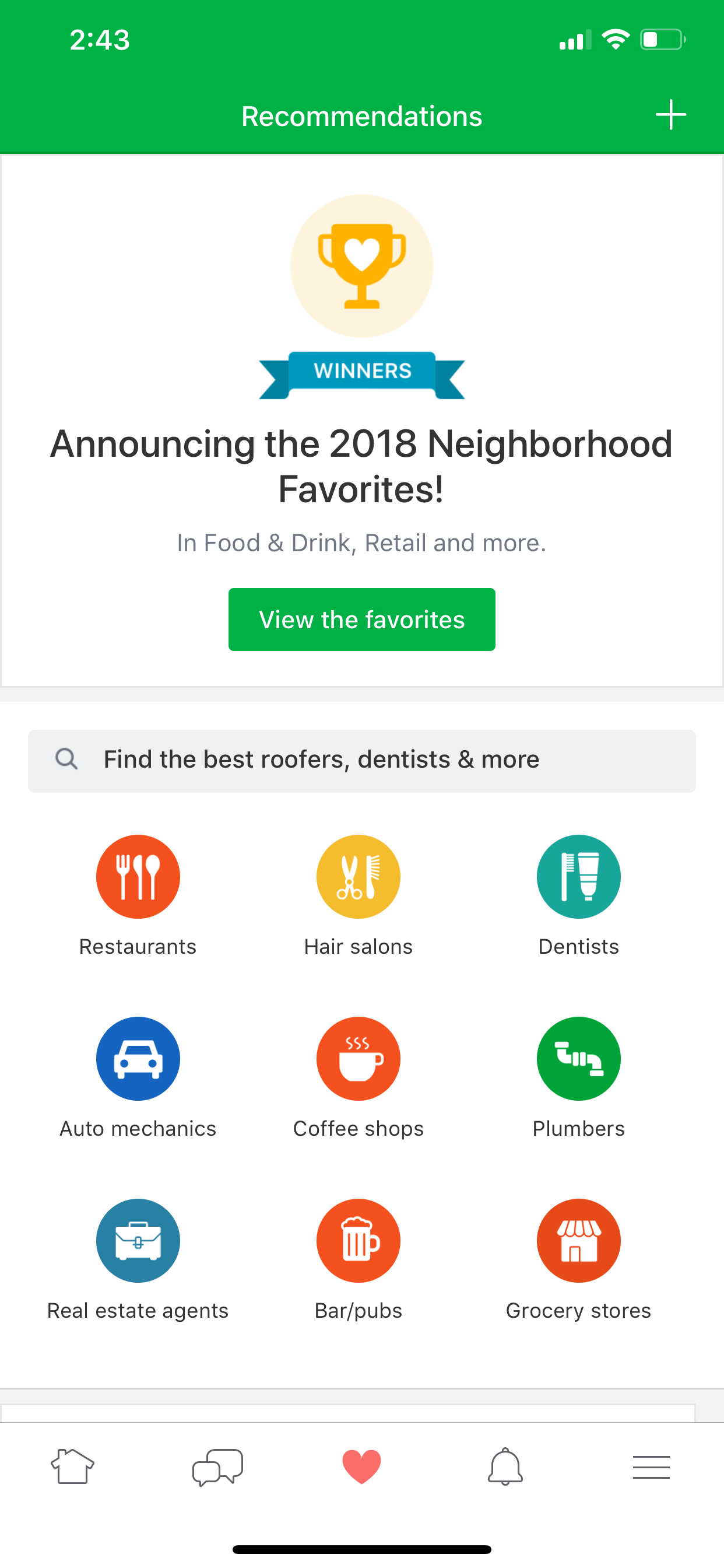 1242x2688 How To Find Your Nextdoor Neighborhood Favorites Nextdoor Blog