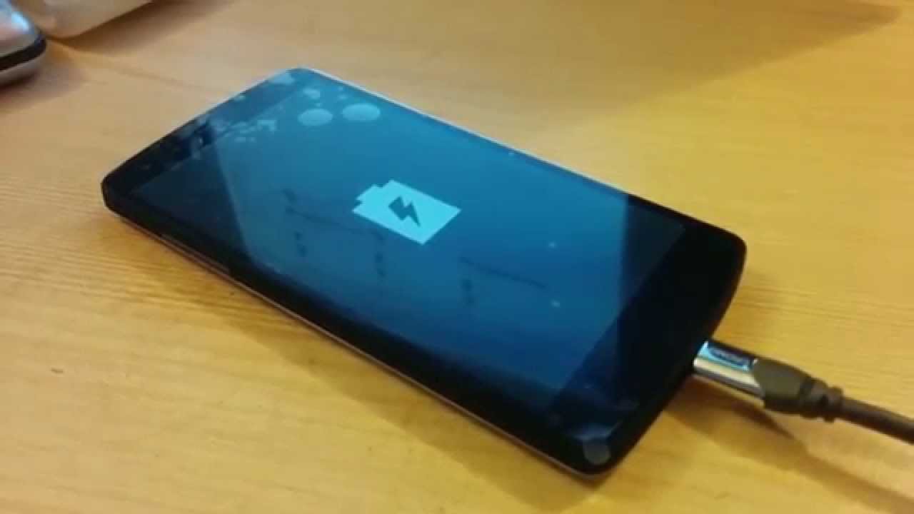 1280x720 Nexus Won't Turn On Or Charge Only Flashing On Off Battery