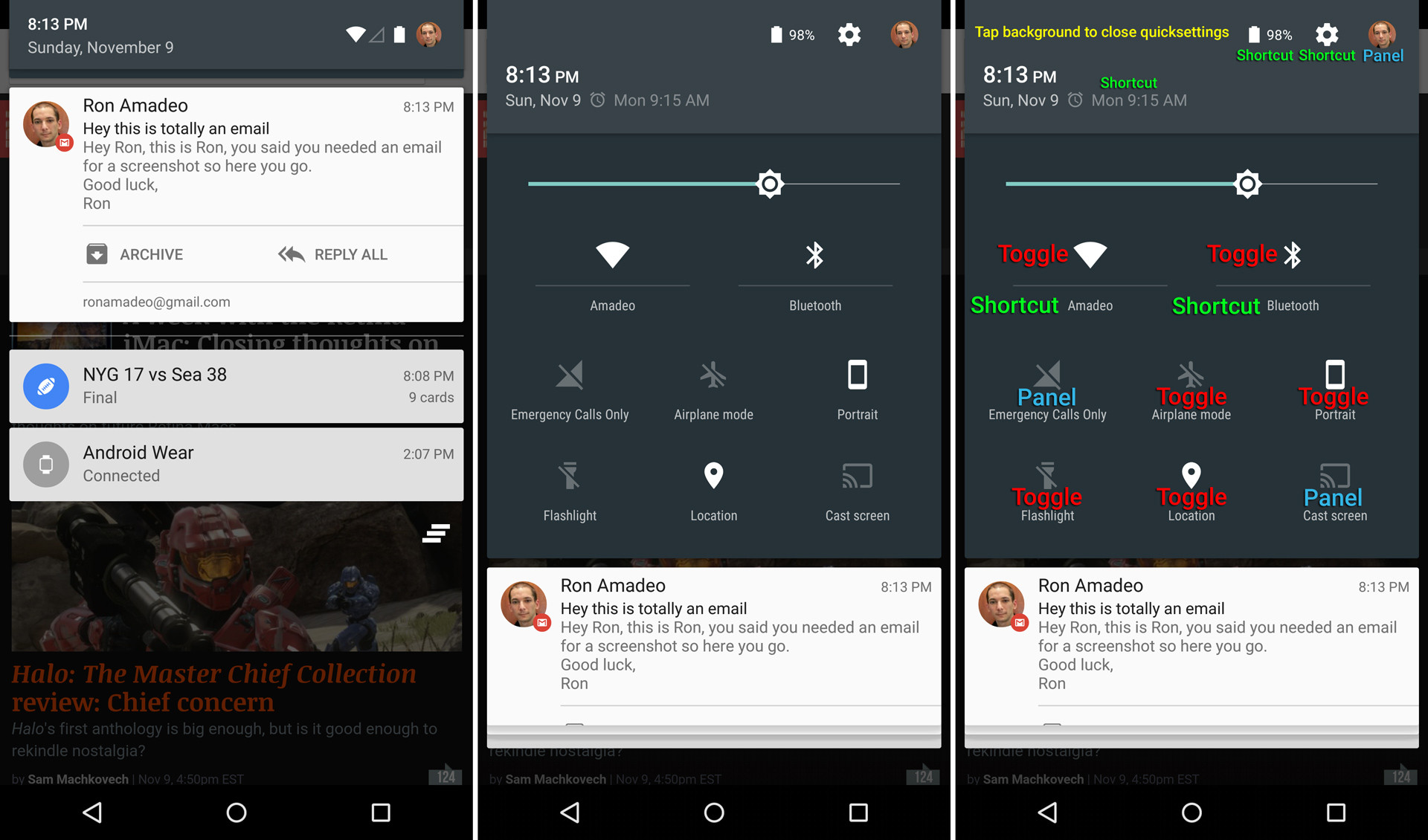 1920x1130 No Rotation Lock Icon In Quick Settings In Lollipop On Nexus