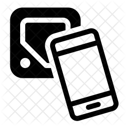 256x256 Nfc Icon Of Glyph Style