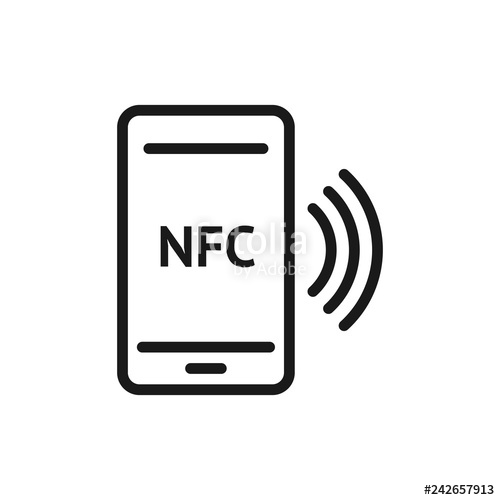 Nfc Icon On Phone at Vectorified.com | Collection of Nfc Icon On Phone ...
