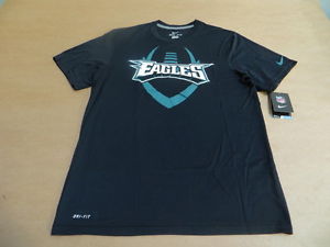 300x225 Philadelphia Eagles Nfl Football Icon Men's Dri Fit Black T Shirt