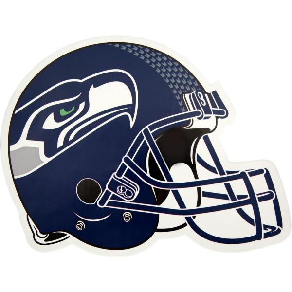 600x600 Applied Icon Nfl Seattle Seahawks Outdoor Helmet Graphic Large