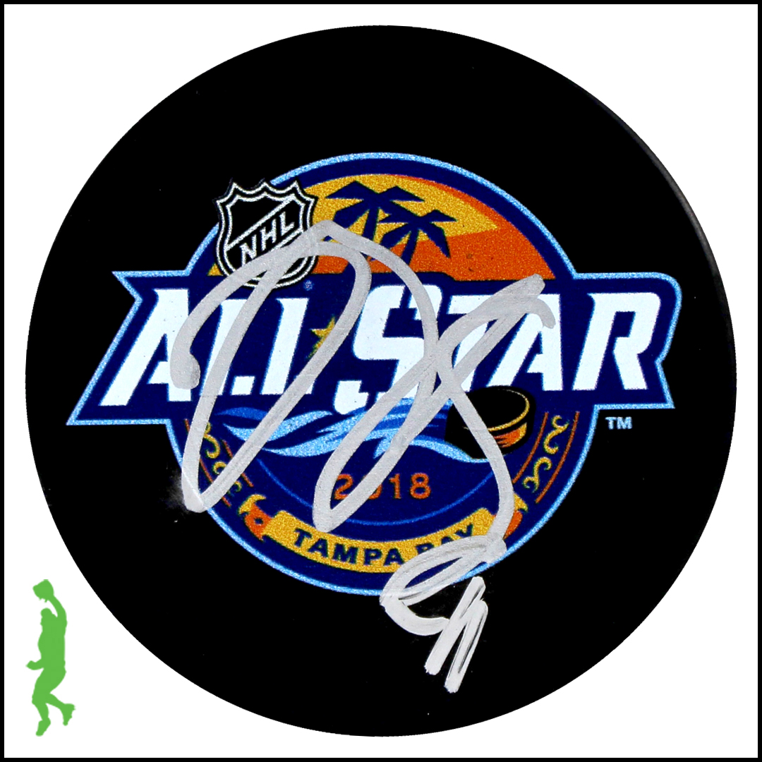 1080x1080 Mike Smith Autographed Nhl All Star Game Puck