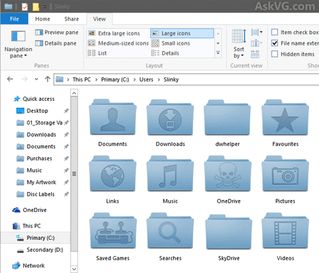 450x385 Guide How To Change Default Folder Icons In Windows