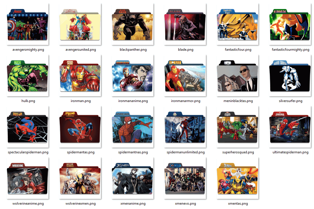 1083x721 Download Marvel Shows Folder Icon Pack