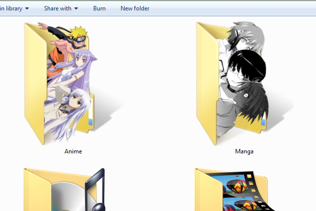 637x425 Finished My Own Animemanga Folder Icons, What Do You Think