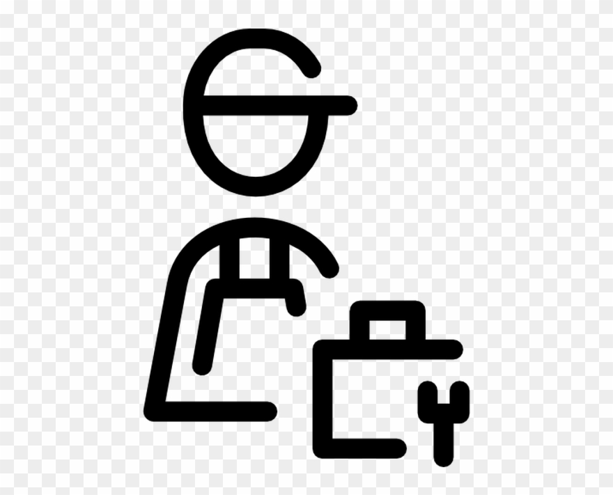 880x711 Worker Free Icon Designed