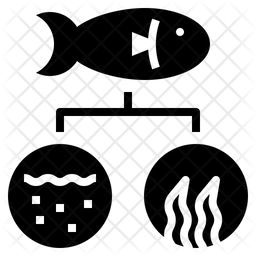 256x256 Niche Icon Of Glyph Style