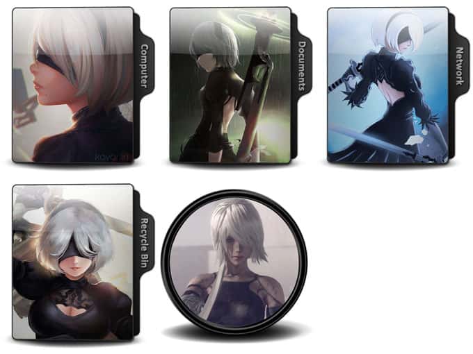 Nier Automata Windows Theme And Windows Theme 680x510 Nier Automata Windows Theme And Windows Theme