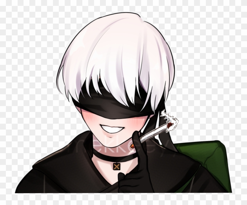 Sticker Kikoojap Nier Automata 840x696 Sticker Kikoojap Nier Automata