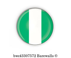 Nigeria Flag Button Posters And Art Prints Barewalls 240x195 Nigeria Flag Button Posters And Art Prints Barewalls