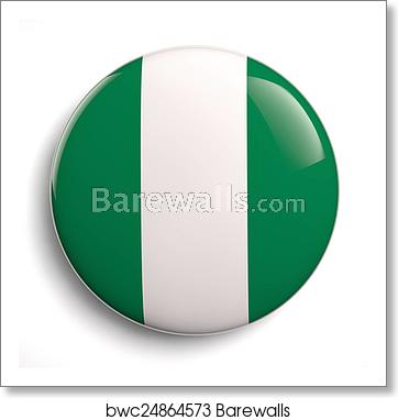 Nigeria Flag, Art Print Barewalls Posters Prints 362x382 Nigeria Flag, Art Print Barewalls Posters Prints