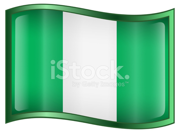 Nigeria Flag Icon, Isolated On White Stock Vector 592x439 Nigeria Flag Icon, Isolated On White Stock Vector