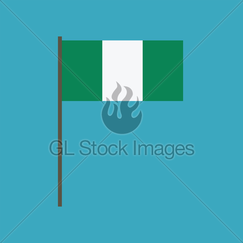 Nigeria Flag Icon In Flat Design Gl Stock Images 500x500 Nigeria Flag Icon In Flat Design Gl Stock Images