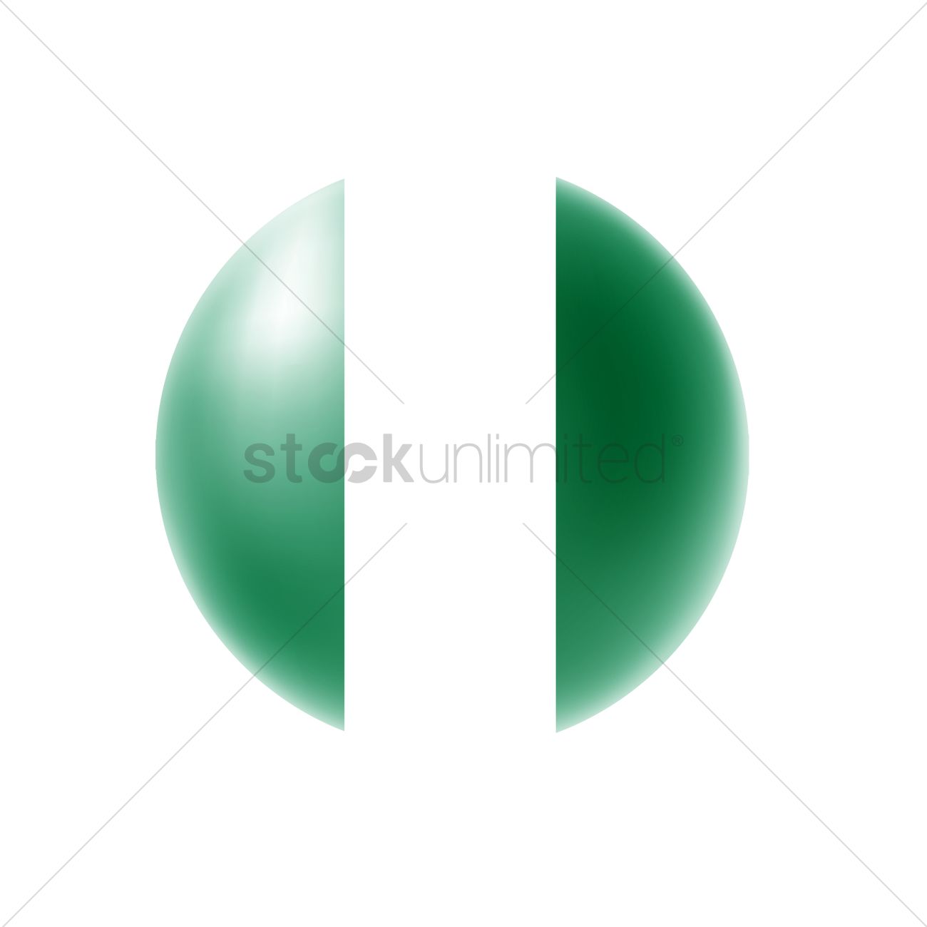 Nigeria Flag Icon Stock Photo 1300x1300 Nigeria Flag Icon Stock Photo