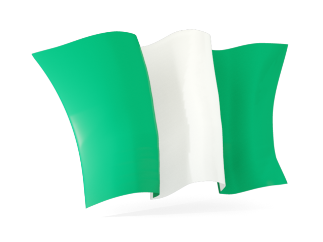 Waving Flag Illustration Of Flag Of Nigeria 640x480 Waving Flag Illustration Of Flag Of Nigeria