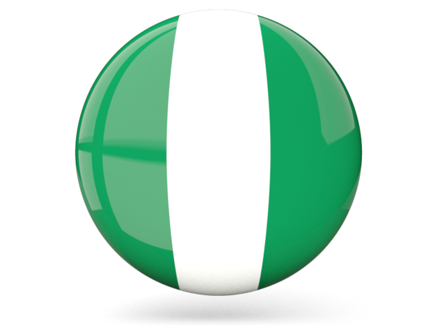 Glossy Round Icon Illustration Of Flag Of Nigeria 640x480 Glossy Round Icon Illustration Of Flag Of Nigeria