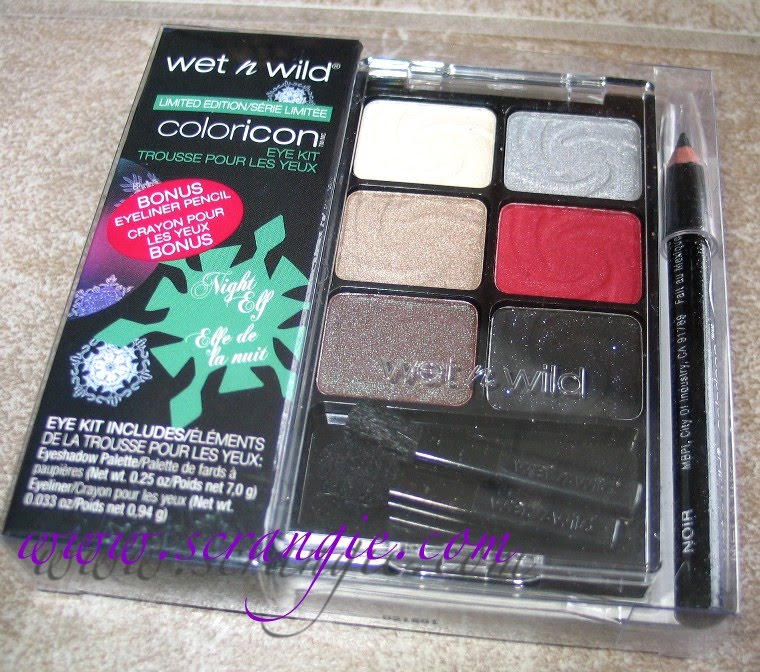 760x672 Scrangie Wet N Wild Color Icon Night Elf Palette Holiday