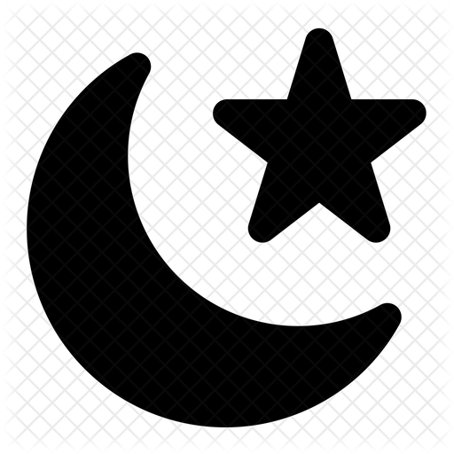 512x512 Ramadan Night Icon Of Glyph Style