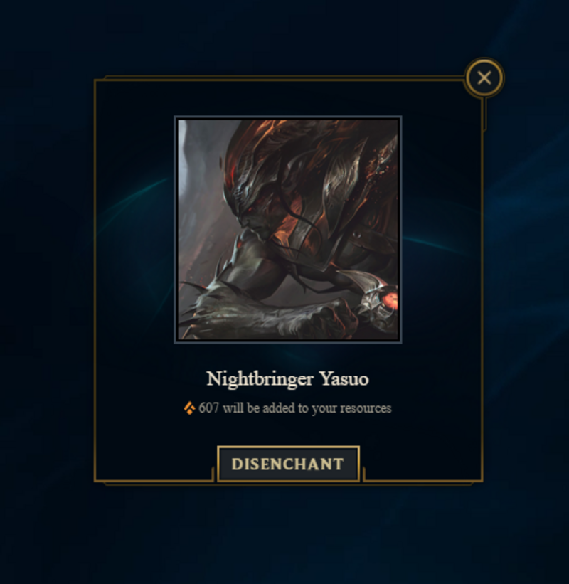 800x821 Tfw You Side With Order And Get Nightbringer Yasuo In Hextech Chests