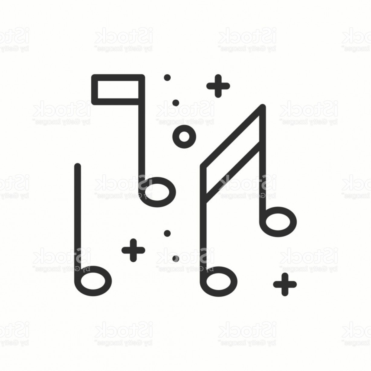 1228x1228 Music Notes Icon Disco Dance Nightlife Club Party Celebration