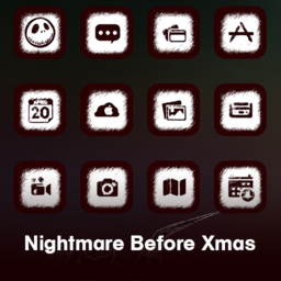 256x256 Nightmare Before Xmas Theme
