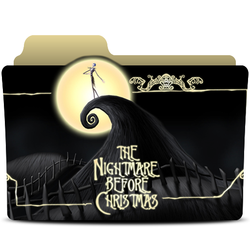 512x512 The Nightmare Before Christmas Folder Icon