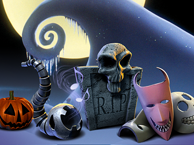 400x300 The Nightmare Before Christmas Icon Set Group Shot Preview