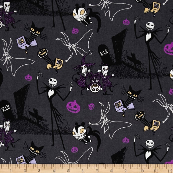 693x693 Disney Nightmare Before Christmas Jack In The Boxes Gray