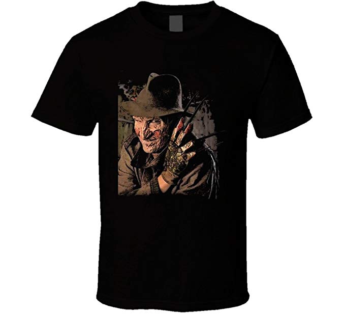 679x617 Freddy Kreuger Horror Movie Icon Nightmare On Elm Street T Shirt M