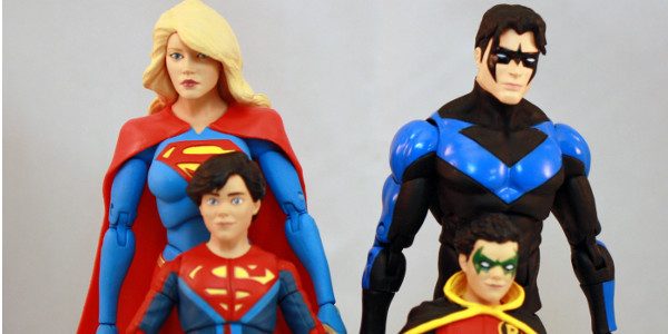 600x300 Toy Review Dc Icons Robin And Superboy, Supergirl, And Nightwing