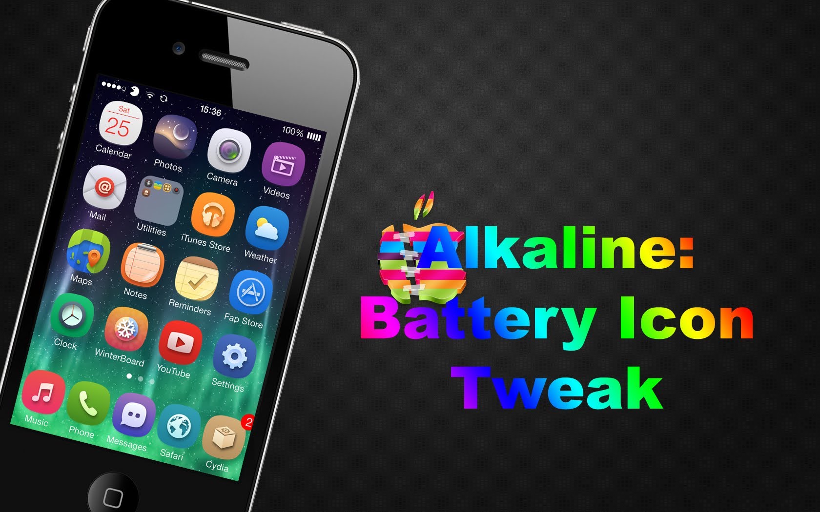 1680x1050 Nike Battery Icon