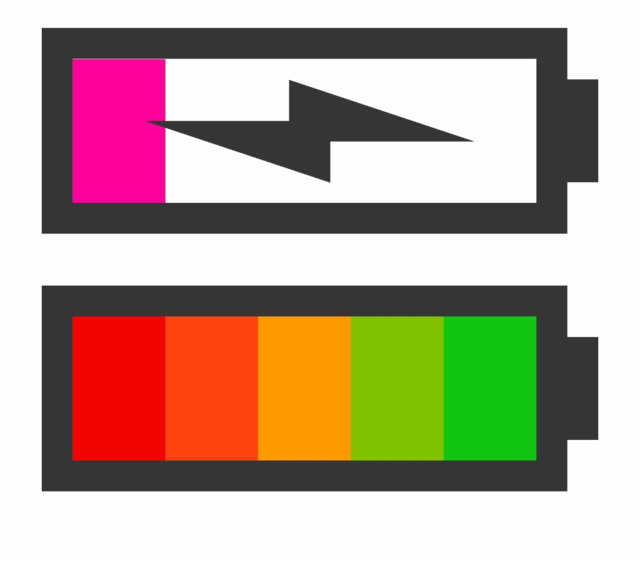 920x807 Component Battery Symbol Indicator Stock Vector Clipart