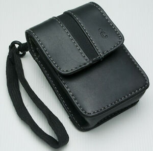 300x296 Icon Digital Leather Camera Case Black + Strap Nikon