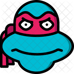 Ninja Turtle Icon Of Colored Outline Style 256x256 Ninja Turtle Icon Of Colored Outline Style