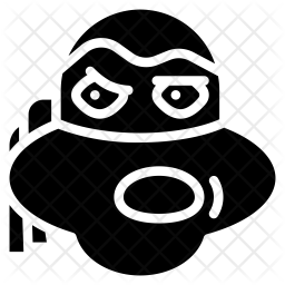 Ninja Turtle Icon Of Glyph Style 256x256 Ninja Turtle Icon Of Glyph Style